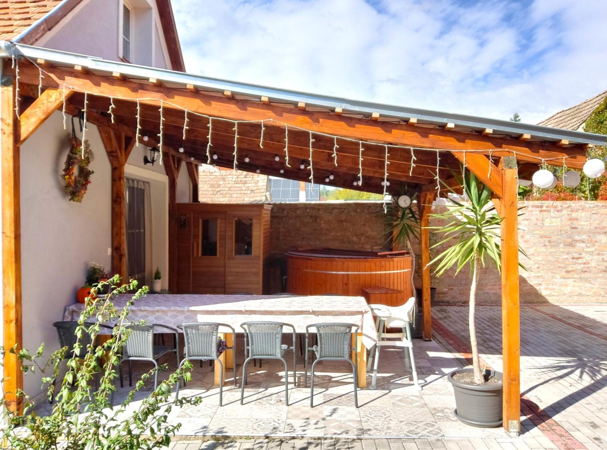 Borostyankut Wellness Home Bakonybél المظهر الخارجي الصورة